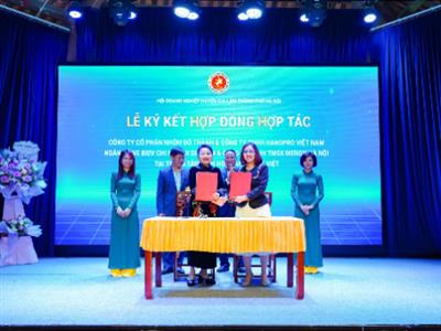 Lễ ký kết Hợp đồng Hợp tác giữa Công ty TNHH Hanopro ( Việt Nam ) & Công ty Cổ phần Nhôm Đô Thành